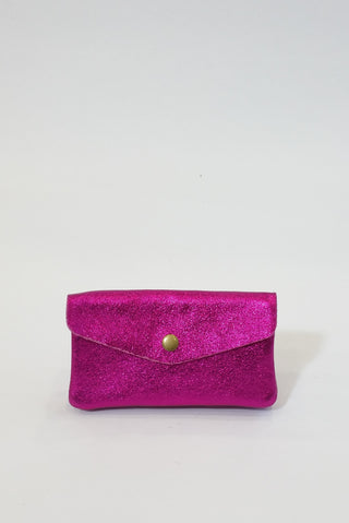 REBA GLITTER WALLET FUCHSIA