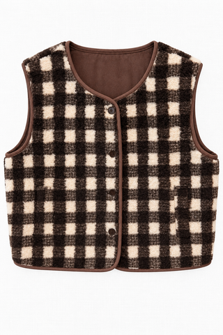 ISERIE VEST BROWN