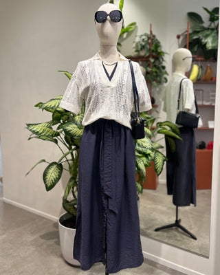 FRANIE DRESS 1 NAVY BLAZER