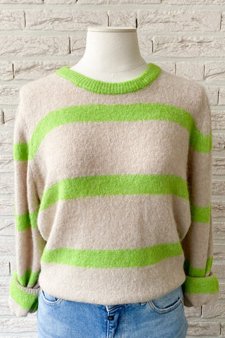 IHDUSTY PULLOVER PARROT GREEN