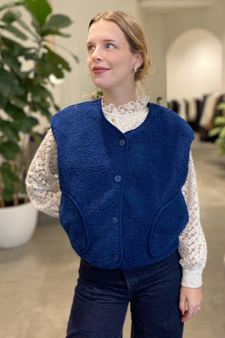 DEEDEE VEST NAVY