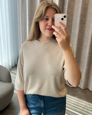 MARY PULLOVER 13 OATMEAL MELANGE