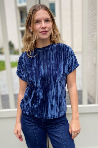 NCEBA VELVET TOP MIDNIGHT