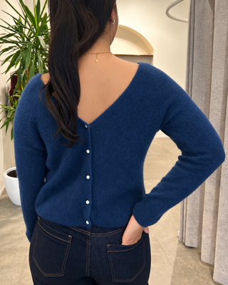 LOBKE CARDIGAN NAVY