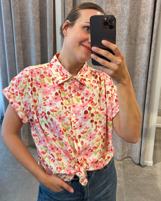 CAMILLE BLOUSE PINK