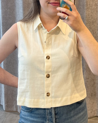 ELLES TOP IVORY