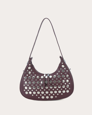NALA SHOULDER BAG BORDEAUX