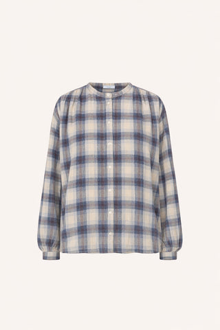 NYKA TOKYO CHECK BLOUSE