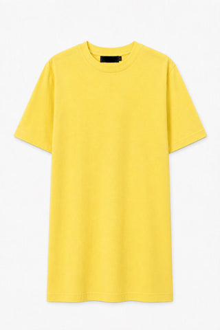 LYDIA T-SHIRT DRESS YELLOW