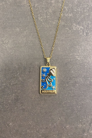 ZODIAC SIGN AQUARIUS BOLD