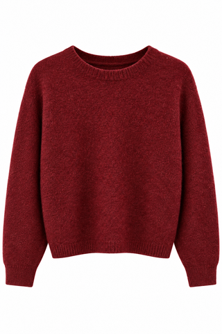 MARTHE PULL BORDEAUX