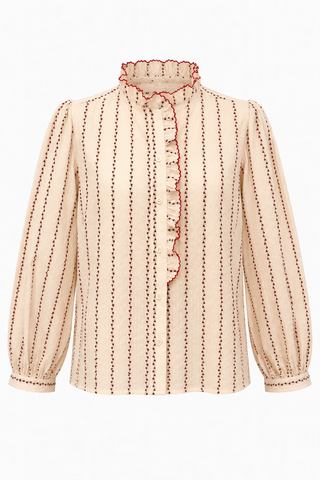 ALINE BLOUSE BEIGE