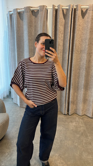RAYA TOP BORDEAUX