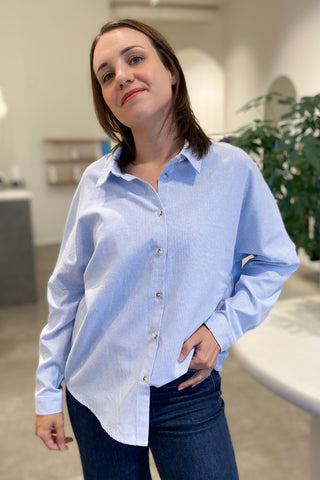 PRINCILLA SHIRT BLUE