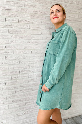ELISE DRESS GREEN