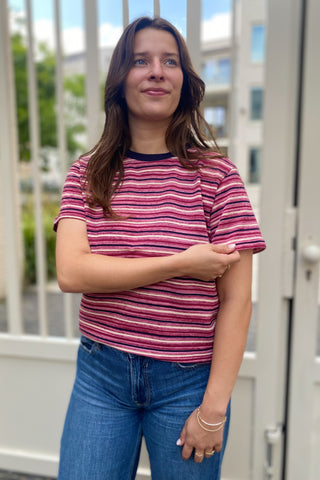 MALAIKA TEE BORDEAUX
