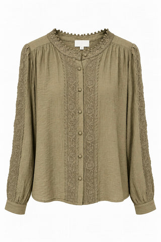 ANNE BLOUSE KHAKI