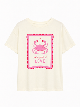 CRAB TEE ECRU