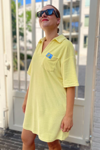 OLGA DRESS YELLOW