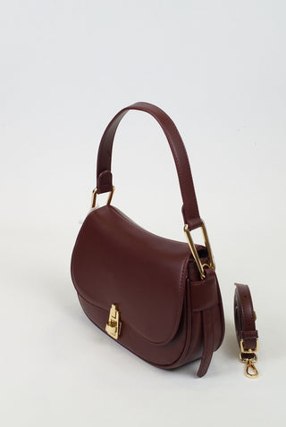 YANA HANDBAG BORDEAUX