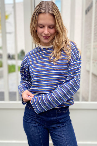 VICTORIA TEE BLUE