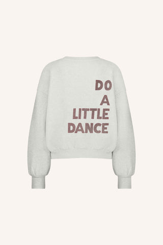 BIBI DANCE SWEATER LIGHT GREY MELEE