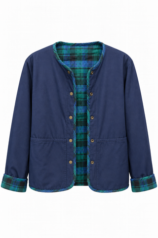 LIEN REVERSIBLE VEST BLUE