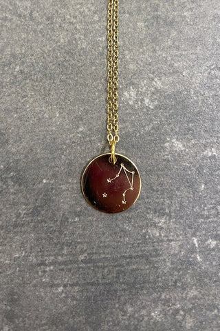 ZODIAC SIGN LIBRA STARS IMPRINT