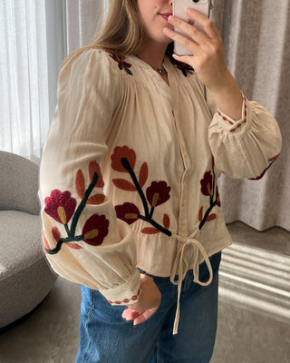 LOTTA BLOUSE BEIGE
