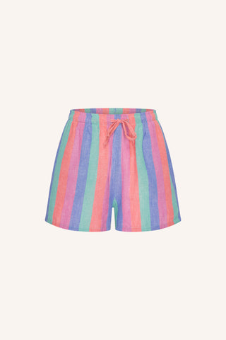 ISA RAINBOW SHORTS STRIPE