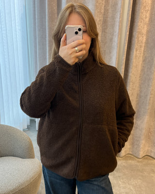 TENYA CARDIGAN 1 HOT FUDGE