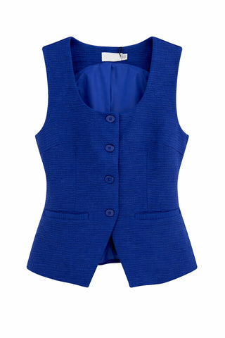 KATE WAISTCOAT COBALT