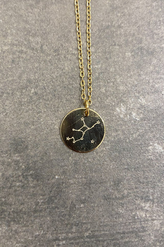 ZODIAC SIGN VIRGO STARS IMPRINT