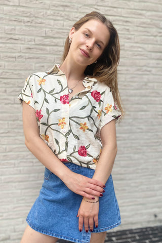 KAREN BLOUSE BEIGE