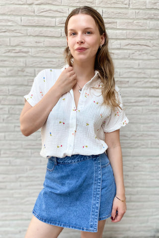 CHERRY BLOUSE