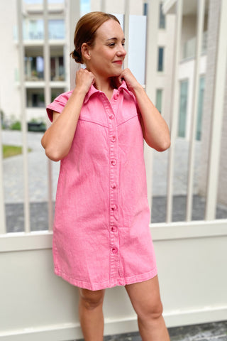 EDEN DRESS FUCHSIA