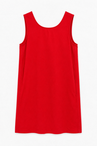 SISKA SHORT DRESS RED