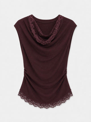 SIENE TOP BORDEAUX