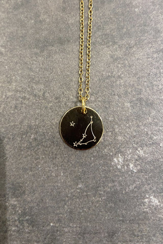 ZODIAC SIGN CAPRICORN STARS IMPRINT