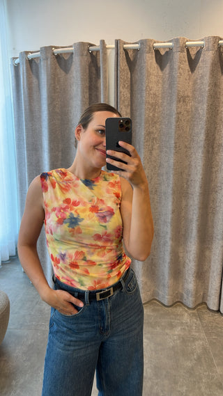 ALLYSIA TOP YELLOW