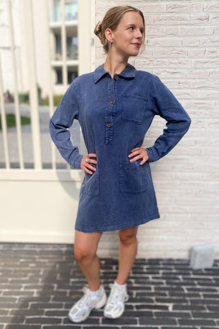 KIKA DRESS NAVY