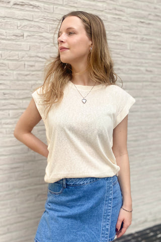 LOTTIE TOP IVORY