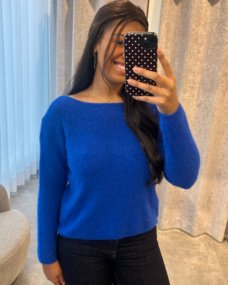 LOBKE CARDIGAN COBALT