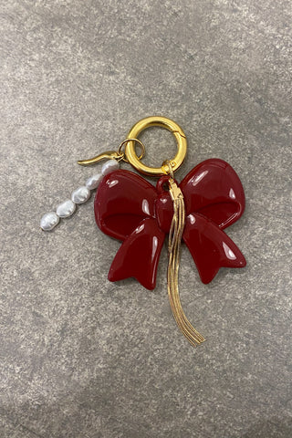 PEPPER BOW KEYCHAIN