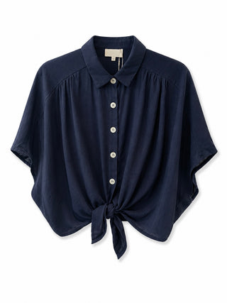 GIGI BLOUSE NAVY