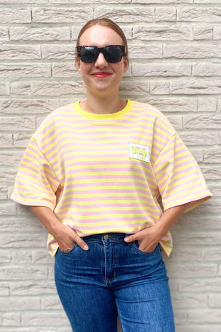 SMILE TEE YELLOW