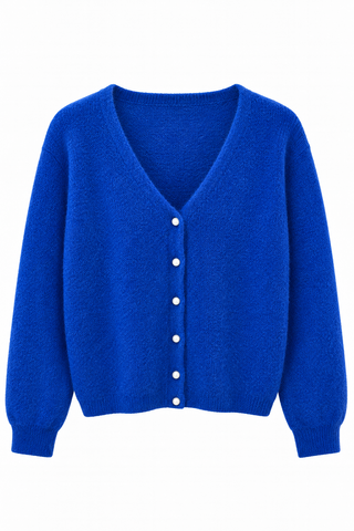 LOBKE CARDIGAN COBALT