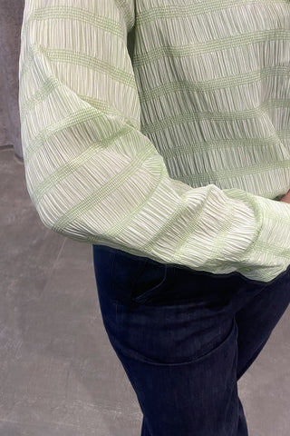 NATASHA BLOUSE GREEN