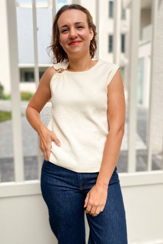 JULIA TOP BEIGE