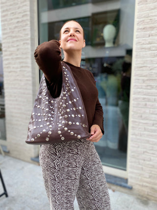 ZIGGY HANDBAG CHOCOLATE